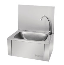 Hand-Wash-sink-knee-operated